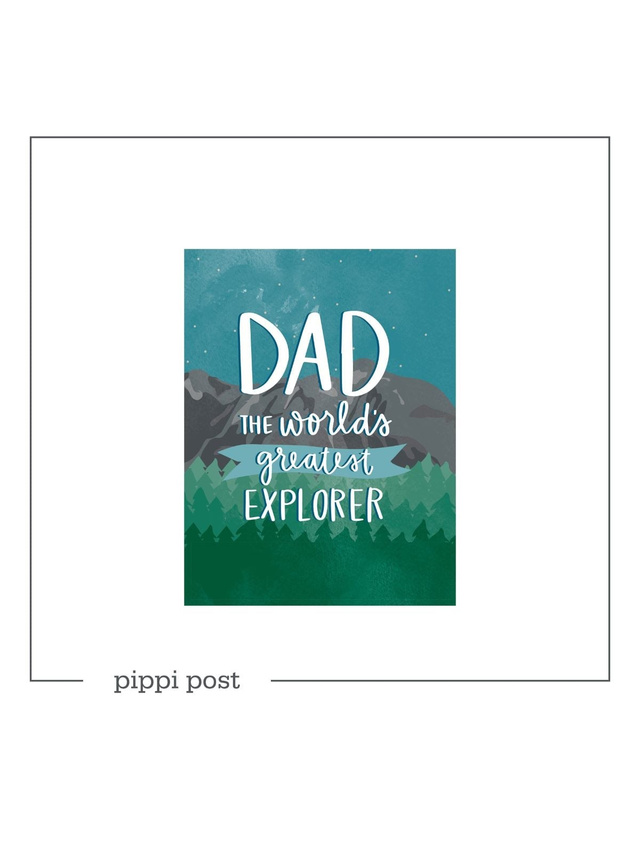 Father's Day Explore - Digital Greeting Card, 1 of 1