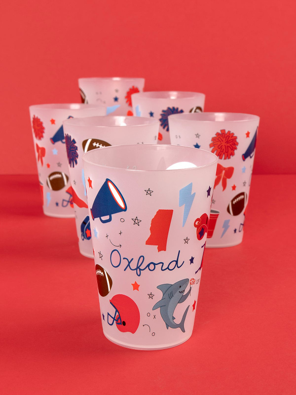 Oxford Football Game Day 16oz Stadium Cups, 1 of 3