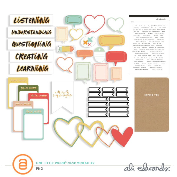 One Little Word® 2024 Digital Mini Kit #2, 1 of 1
