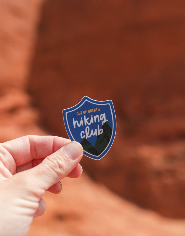 Hiking Club Decal Sticker, 2 of 5