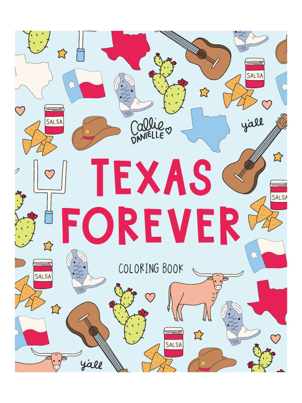 Texas Forever Western Coloring Book , 1 of 6