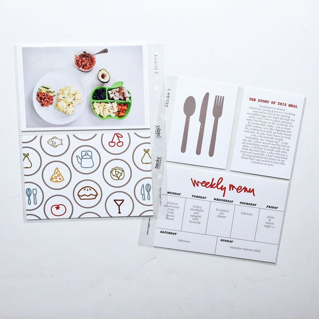 Weekly Menu, 1 of 4