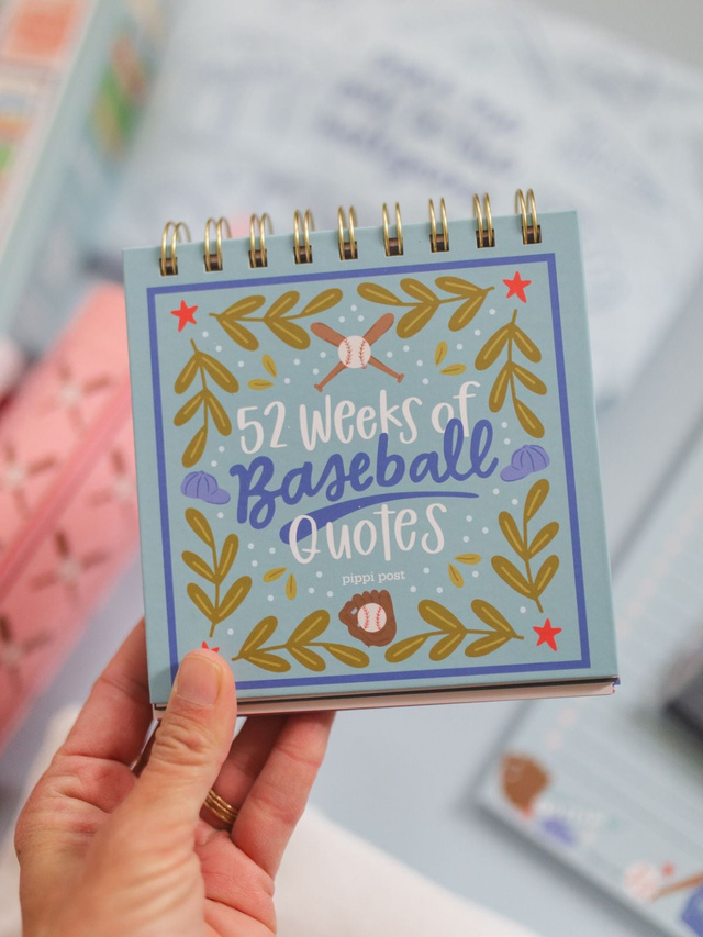 52 Weeks of Baseball Quotes Flip Desk Calendar, 4 of 4