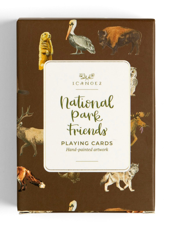National Parks Friends Animal Wildlife Deck of Playing Cards, 3 of 3