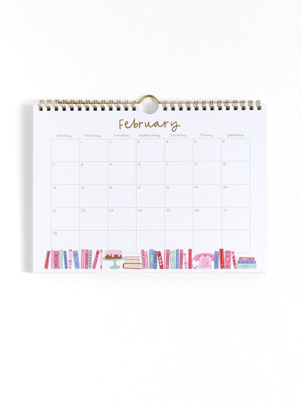 Book Lover's 2027 Spiral Hanging Wall Calendar, 6 of 10