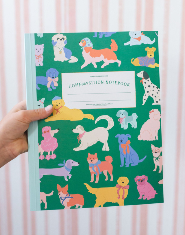 Dapper Dogs Composition Notebook, 1 of 7