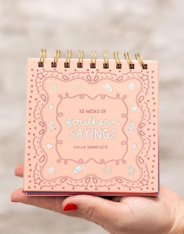 52 Weeks Of Southern Sayings - Desk Flip Calendar, 1 of 5