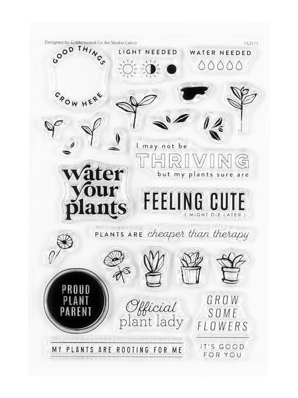 Stamp Set : 4×6 Plant Parent, 1 of 3