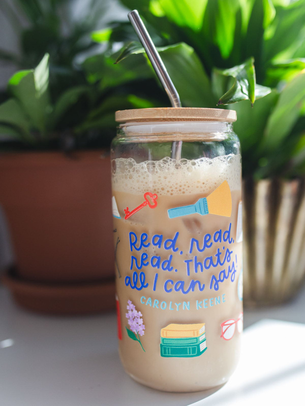 Read, Read, Read Mystery Reader Glass Can, 2 of 6