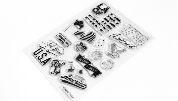 Stamp Set : 6×8 American Made, 2 of 2