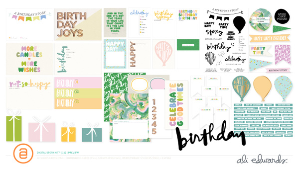 Birthday Digital Story Kit™, 1 of 1