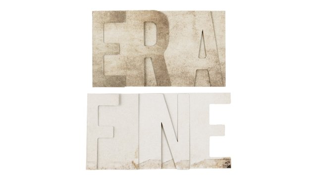 Color Collective Word Stacks - Aged, 1 of 3
