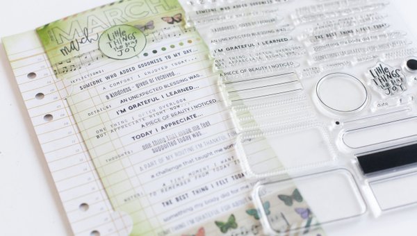 Stamp Set : 6×8 Things That Bring Joy, 3 of 4