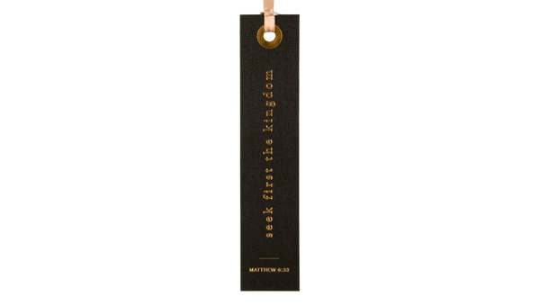 Bookmark - Seek First The Kingdom, 1 of 2