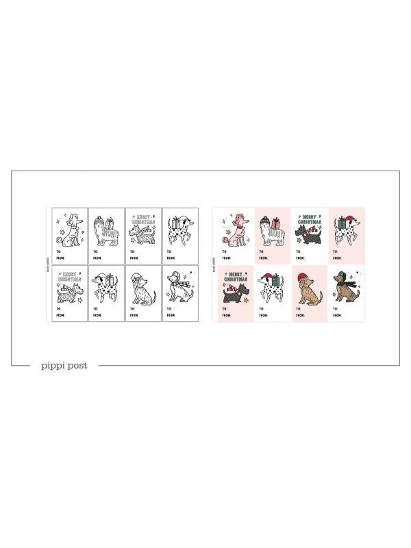 Digital Dog Gift Tags, 2 of 2