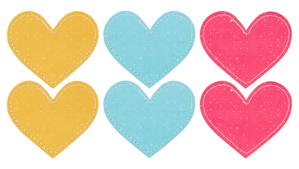 Heart Stitched Pockets, 1 of 2