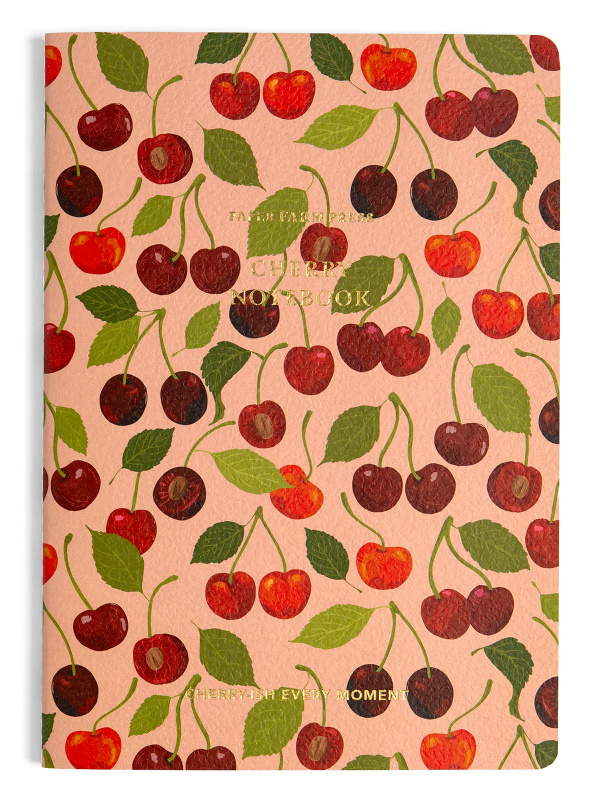 Cherry-ish Every Moment Cherry Grove Stitched Lined Notebook, 1 of 1