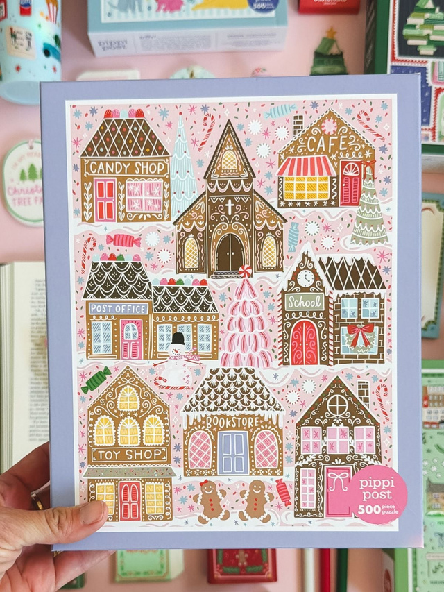 Gingerbread Square - 500 Piece Christmas Jigsaw Puzzle, 3 of 7