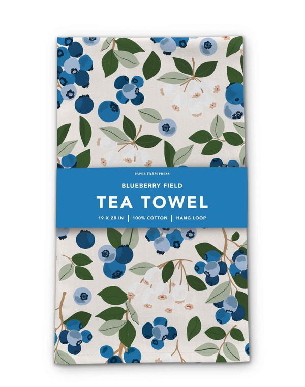 Blueberry Field Tea Towel, 1 of 7