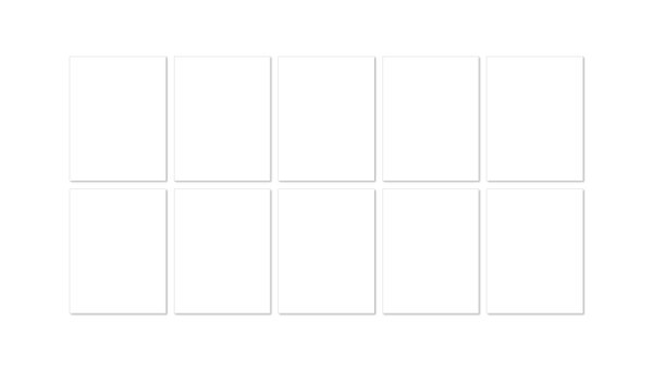 Light Weight 8.5×11 Sticker Paper - White, 1 of 1