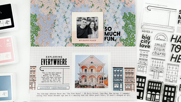 Stamp Set : 6×8 Happy To Be Here, 6 of 9