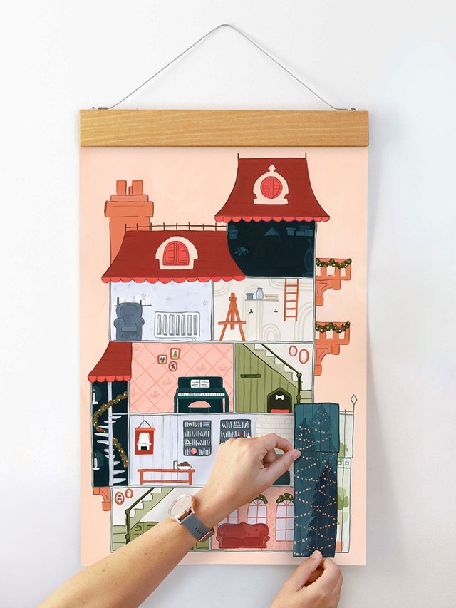 Christmas Countdown Calendar - Townhouse, 2 of 4