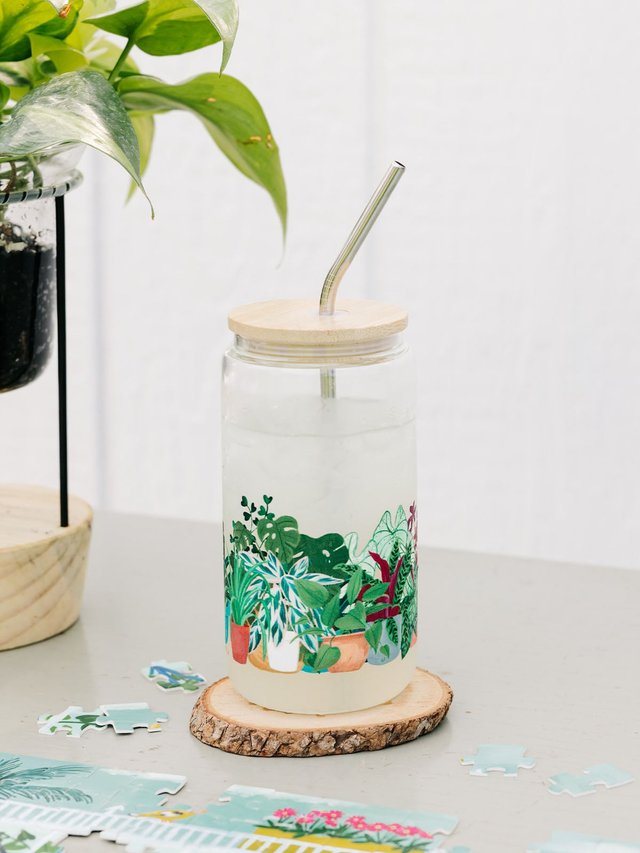 Houseplants 16oz Glass Can, 4 of 6