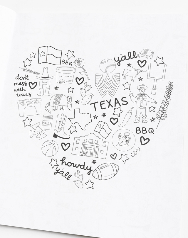 Texas Forever Western Coloring Book , 2 of 6