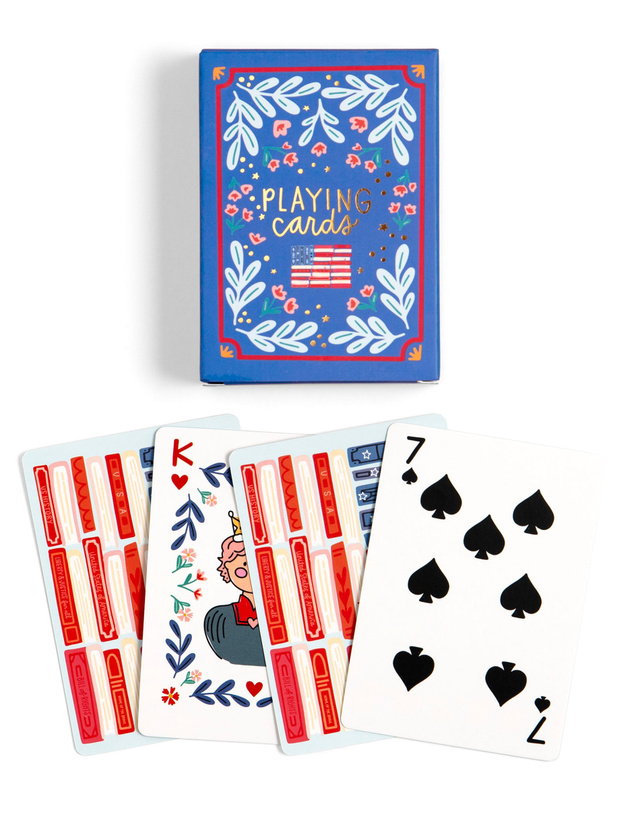 American Flag Books Deck of Playing Cards, 7 of 7