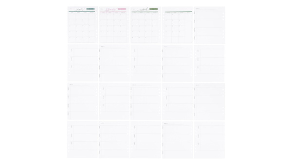 Stop The Blur Memory Planner Quarterly Kit 01 , 2 of 12