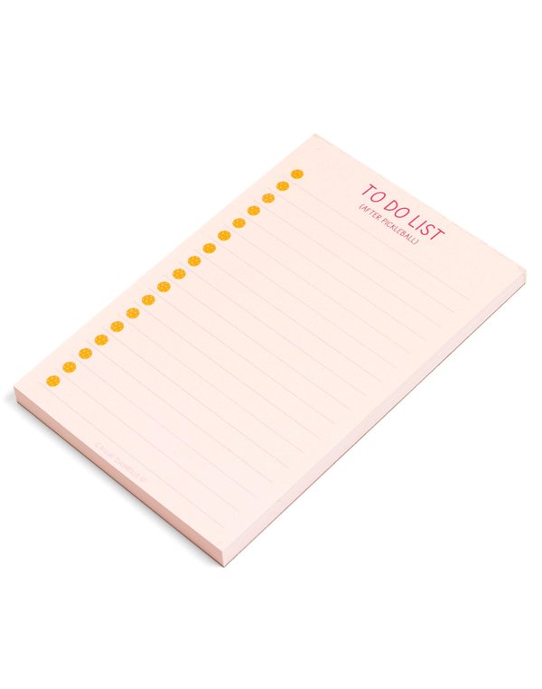 To Do List After Pickleball Notepad, 2 of 2