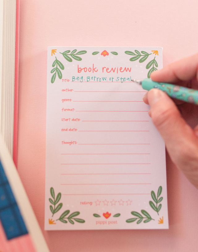 Book Review Notepad, 1 of 7