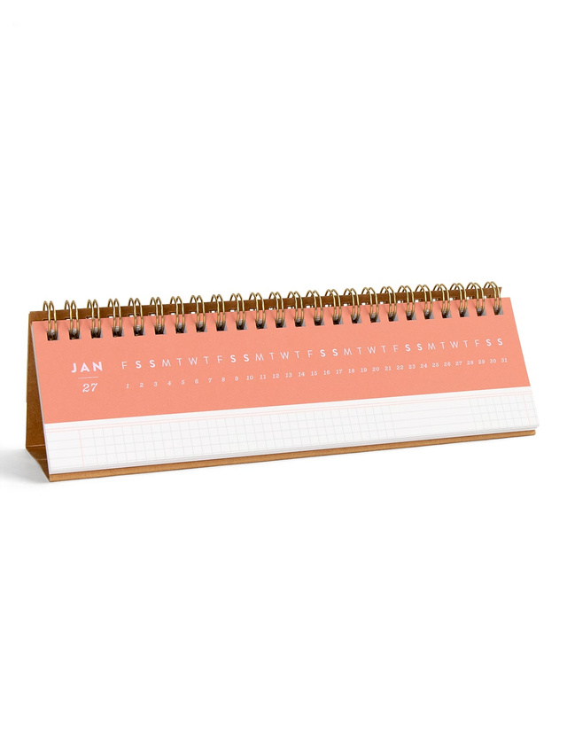 2027 Monthly Spiral Mini Desk Calendar, 4 of 7