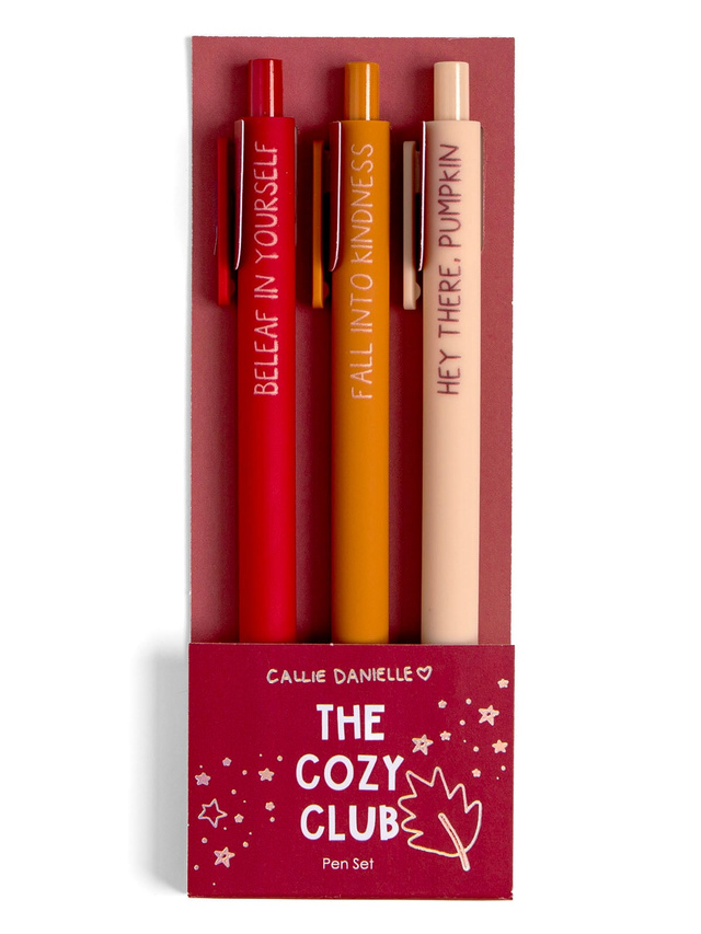 The Cozy Club Fall Pen Set, 1 of 3
