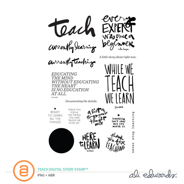 Teach Digital Story Stamp™ , 1 of 1