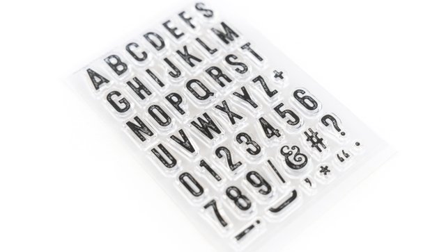 Stamp Set : 4×6 Travel Alphabet, 2 of 2