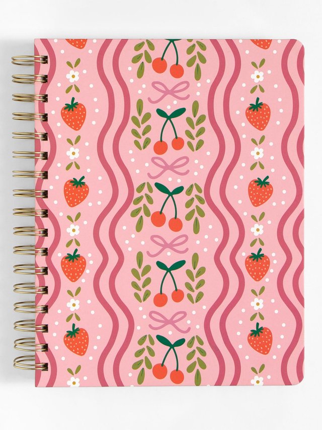 Berries & Bows Spiral Notebook, 2 of 3
