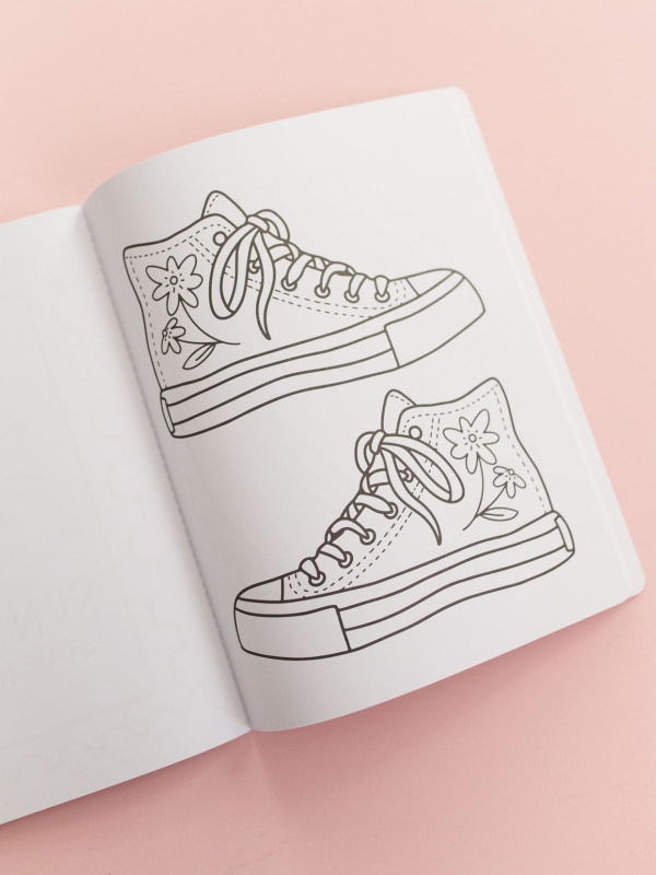 Bows & Blooms Coloring Book, 3 of 11