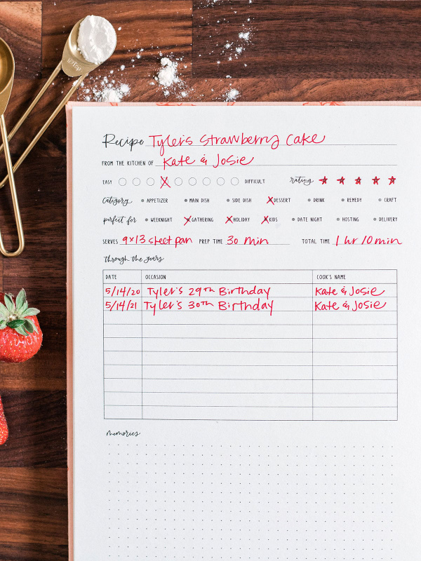 Strawberry Heirloom Recipe Book, 2 of 10