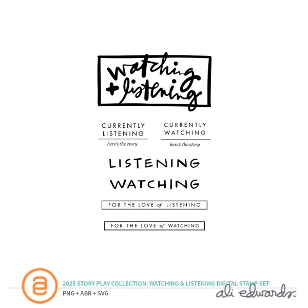 Story Play Watch & Listen Digital Stamp Set, 1 of 1