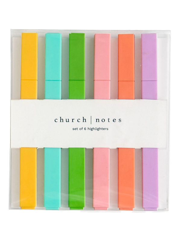 Radiant Highlights – Bible Study Highlighter Set of 6 Colors, 1 of 4
