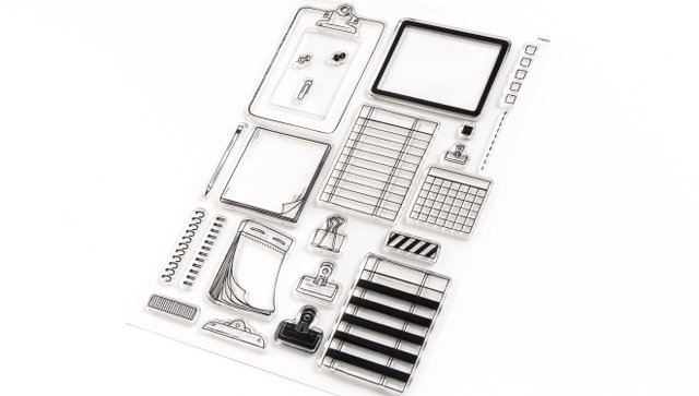 Stamp Set : 6×8 Clipboards and Charts, 2 of 6