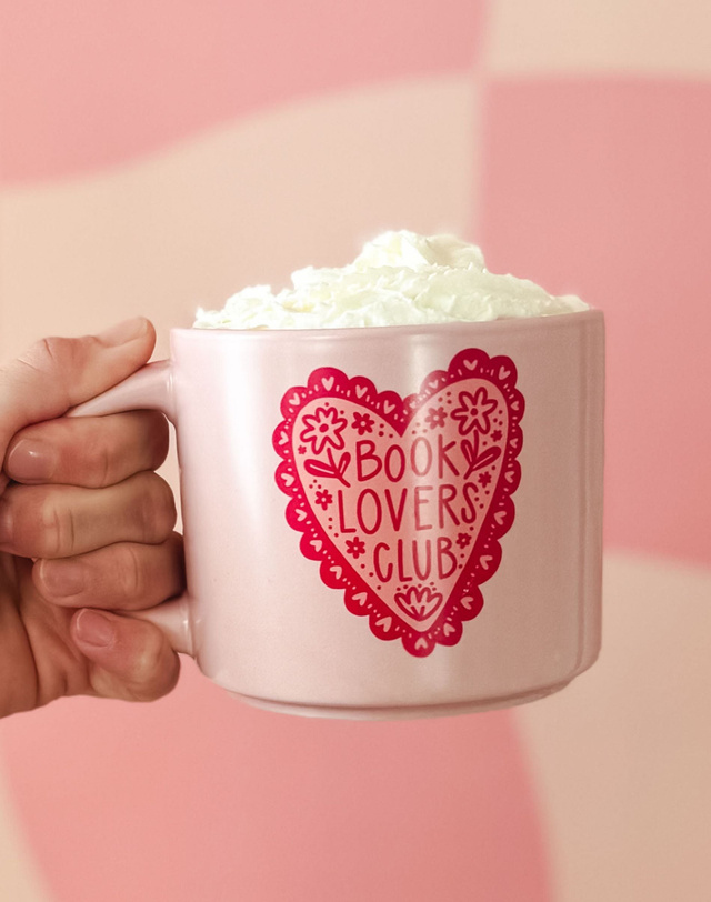 Book Lovers Club Large Ceramic Mug , 5 of 6
