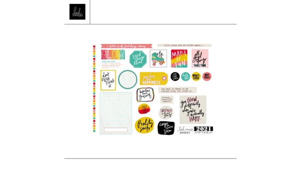 Stop The Blur August 2021 Digital Printable, 1 of 1