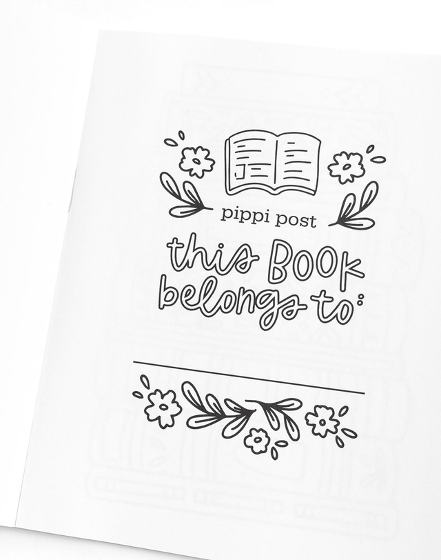 Book Lover Coloring Book , 6 of 8