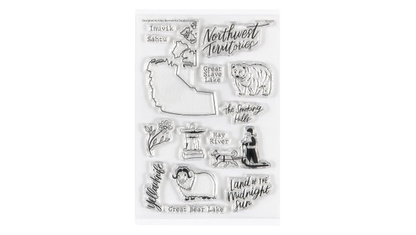 Stamp Set : 4×6 Northwest Territories by Kiley Bennett, 1 of 1
