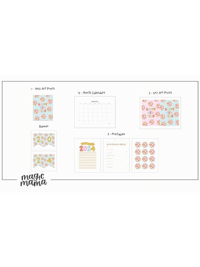 New Year New Goals Digital Bundle, 2 of 3