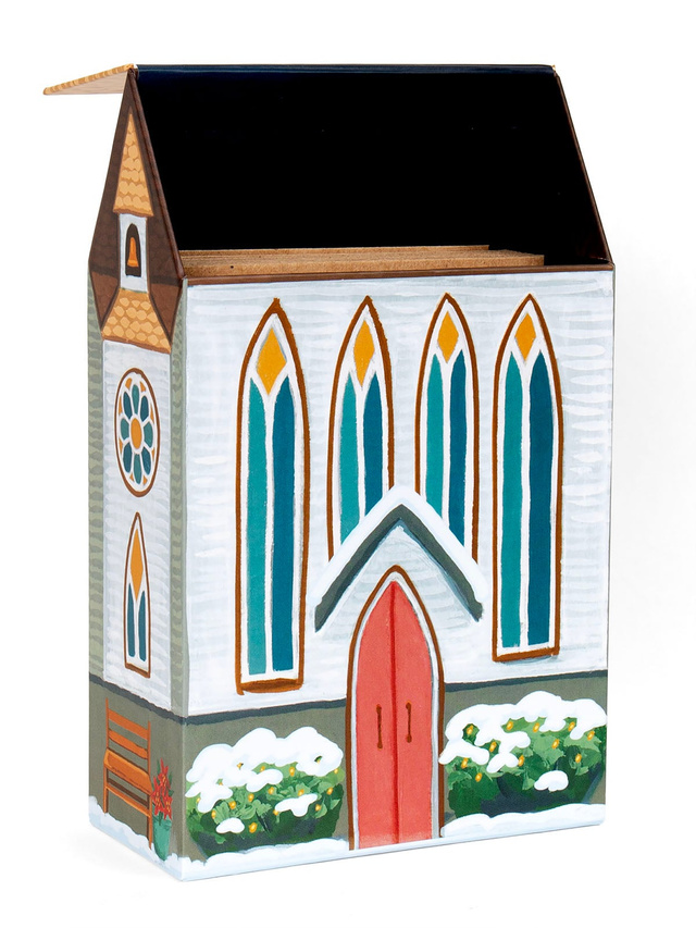 Christmas Chapel Specialty Greeting Card Box Set, 3 of 8