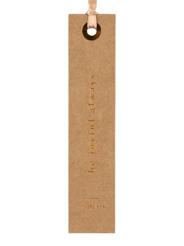 Be Joyful Always Scripture Bookmark, 2 of 2