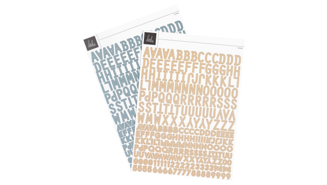 Little Ones Alphabet Stickers, 1 of 2